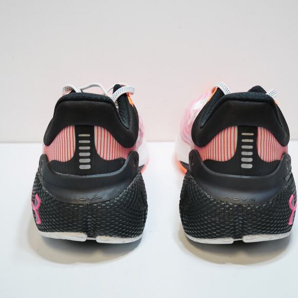 NEW UNDER ARMOUR HOVR MACHINA 3 BREEZE BLACK PINK 3026236-001 MENS SIZE - 10 - Picture 5 of 8